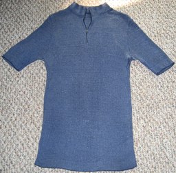 Forum Sportswear Manskin Skinny Ribs in Blue: garment designed by Michael Elkan