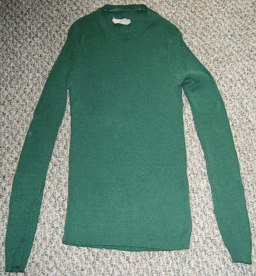 Forum Sportswear Manskin Skinny Ribs in Green: garment designed by Michael Elkan
