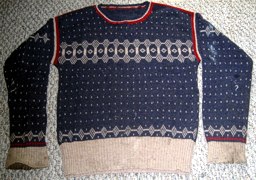 Short Stuff Sweater: garment designed by Michael Elkan