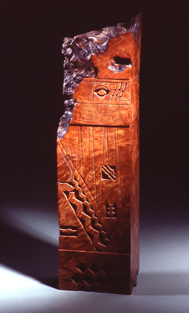 Redwood Totem by Michael Elkan