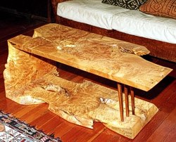 Folded Board Coffee Table by Michael Elkan