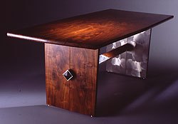 Opposites Attract Table by Michael Elkan and David Cotter